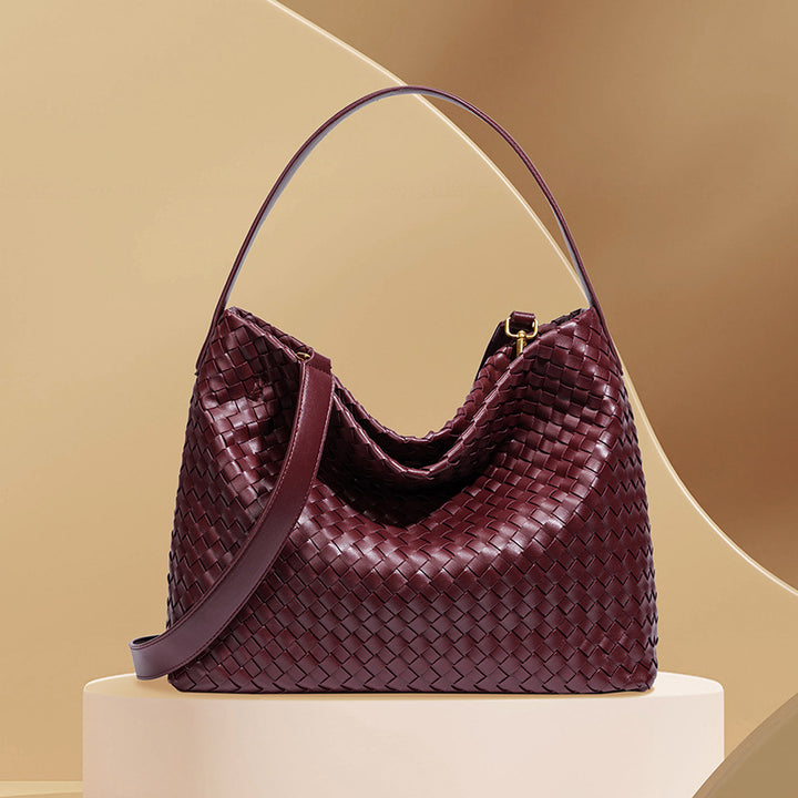 Texturiertes gewebtes Hobo Bag Karnz
