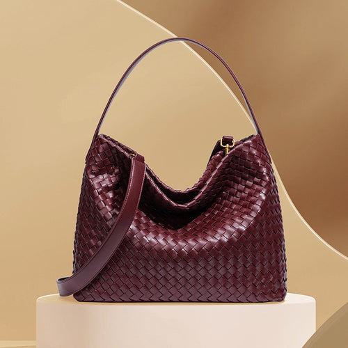 Texturiertes gewebtes Hobo Bag Karnz