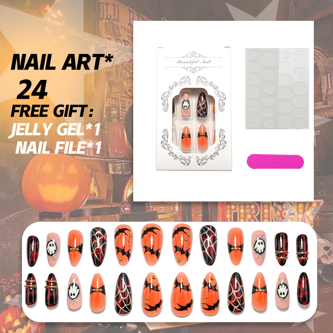 Halloween-Themen Press-On-Nagelkollektion