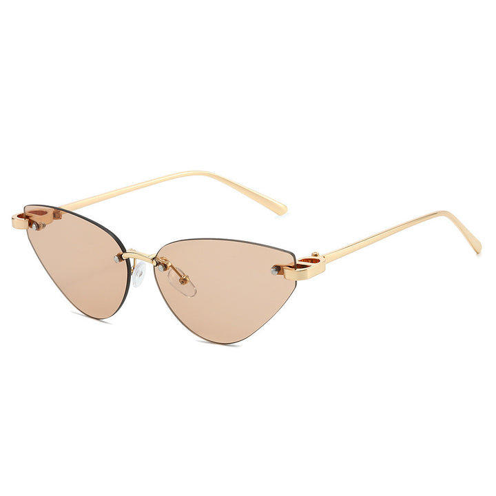 Modebewusste Katzenaugen-Sonnenbrille Karnz