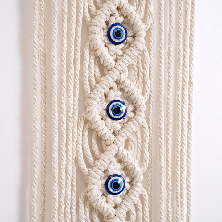 Dekorative Macramé Wandbehängung Karnz