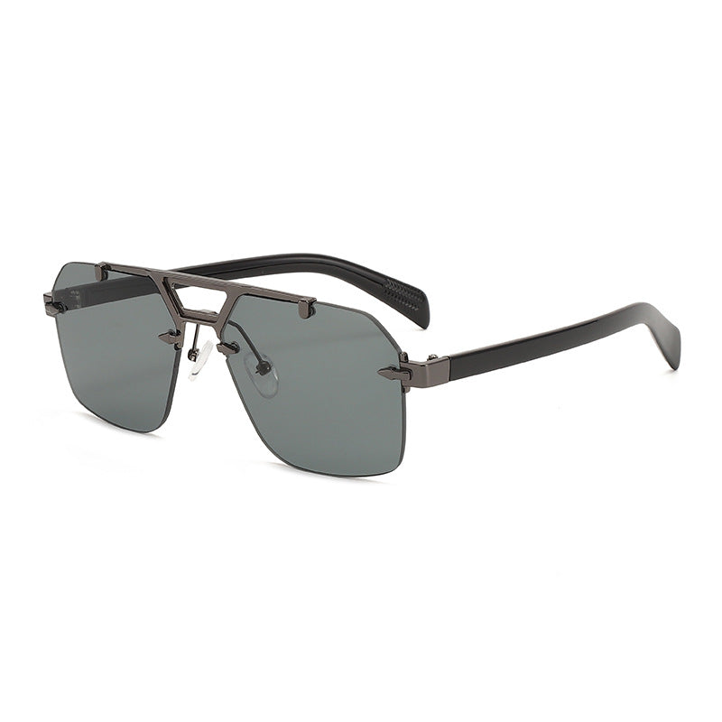 Damen Designer-Sonnenbrille mit auffälliger geometrischer Form Karnz