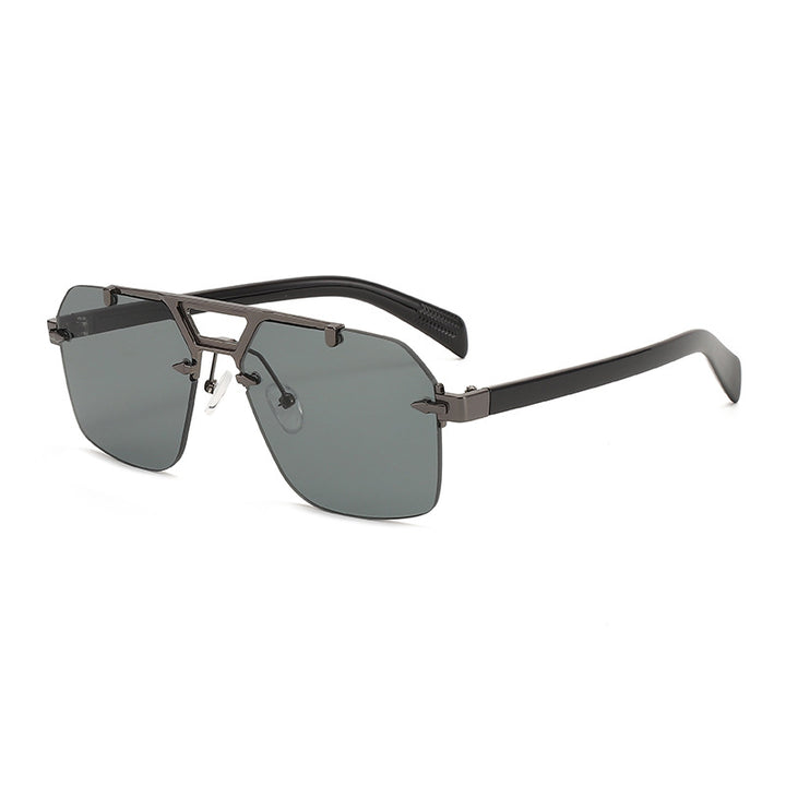 Damen Designer-Sonnenbrille mit auffälliger geometrischer Form Karnz