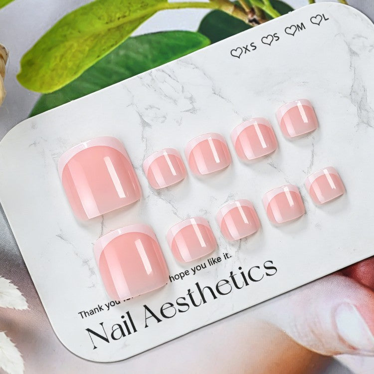 French Tip Gel Nagelkunst Karnz