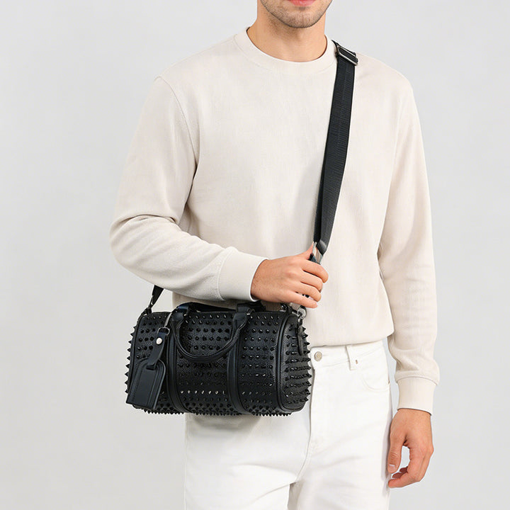 Stylische perforierte Duffel-Tasche