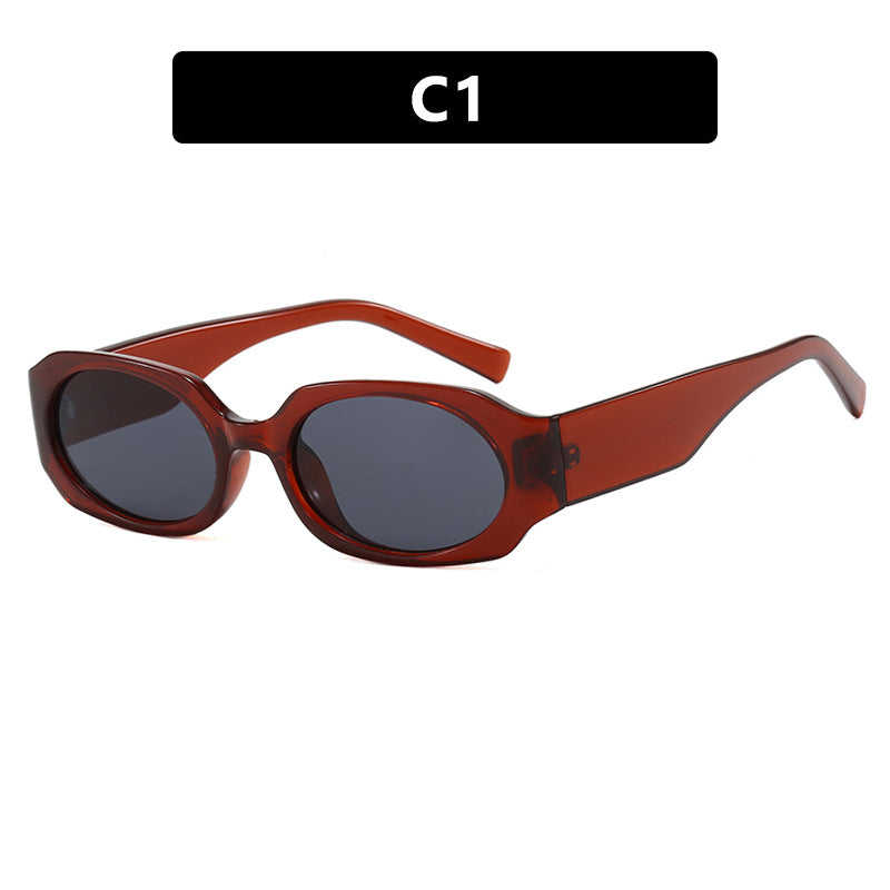 Damen extravagante Sonnenbrille im stilvollen Retro-Design Karnz
