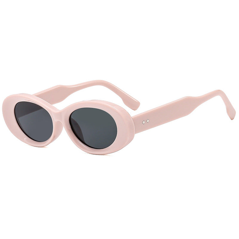 Damen modische Sonnenbrille im eleganten Retro-Stil Karnz