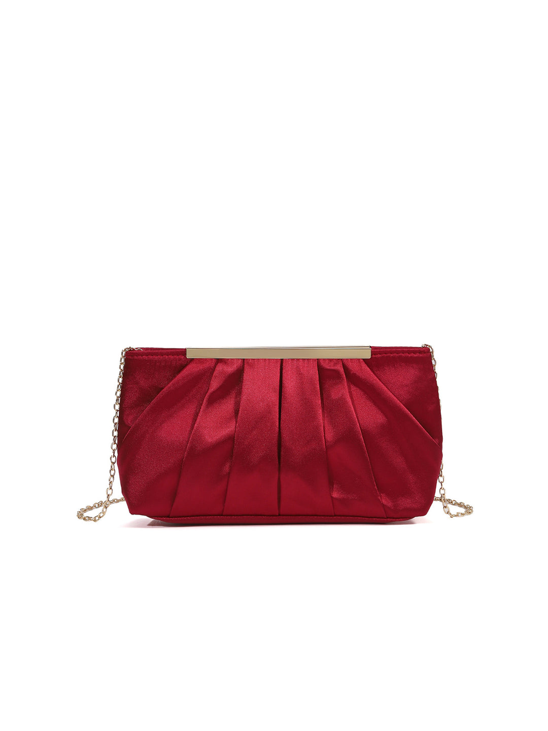 Elegante Falten Clutch für den Abend