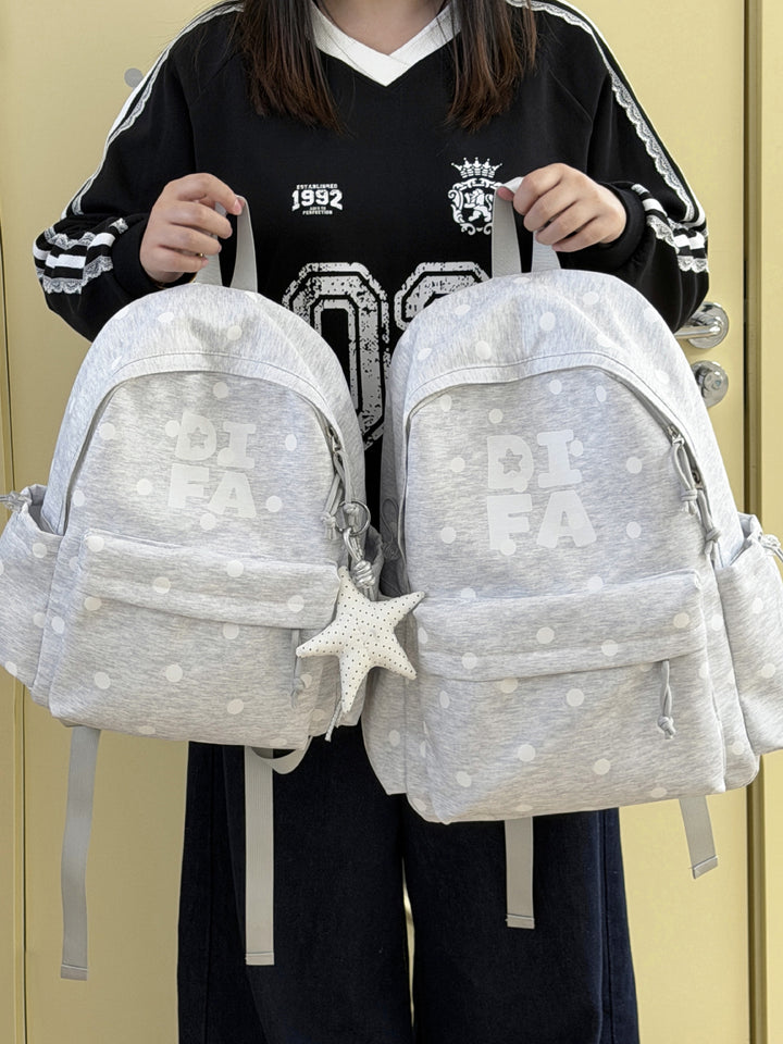 Polka Dot Freizeit Rucksack