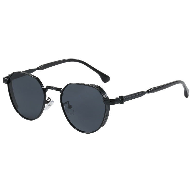 Damen geometrische Sonnenbrille im modernen Design Karnz