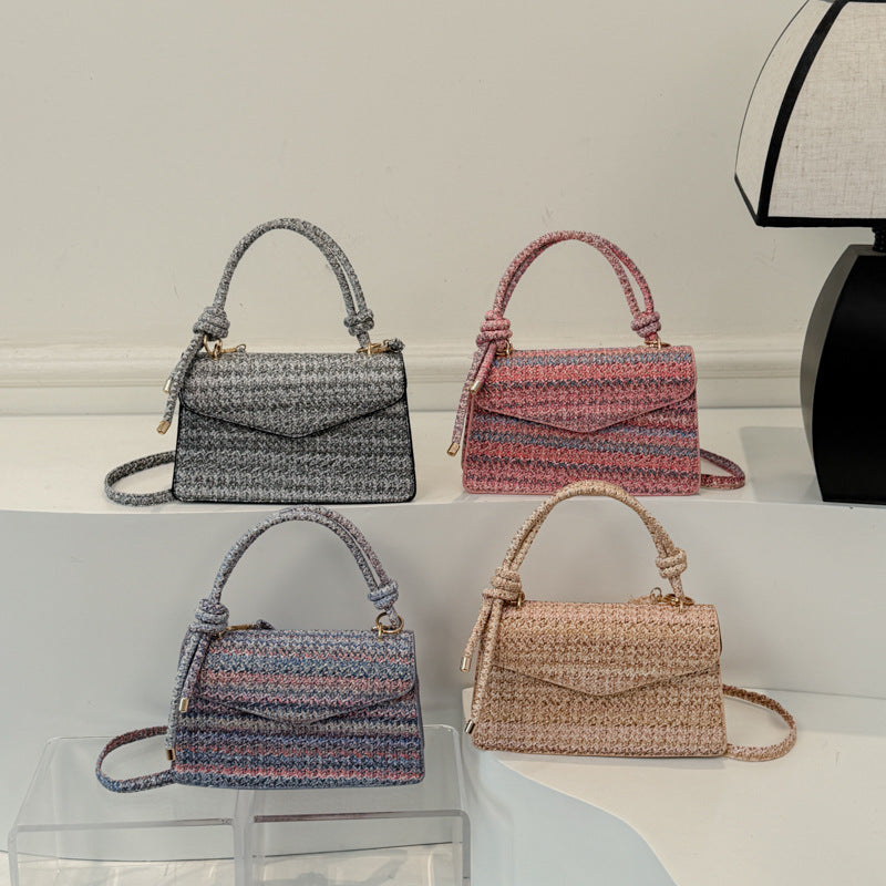 Handgefertigte Geflochtene Handtasche