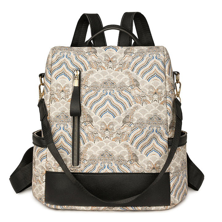 Elegante Texturierte Rucksack