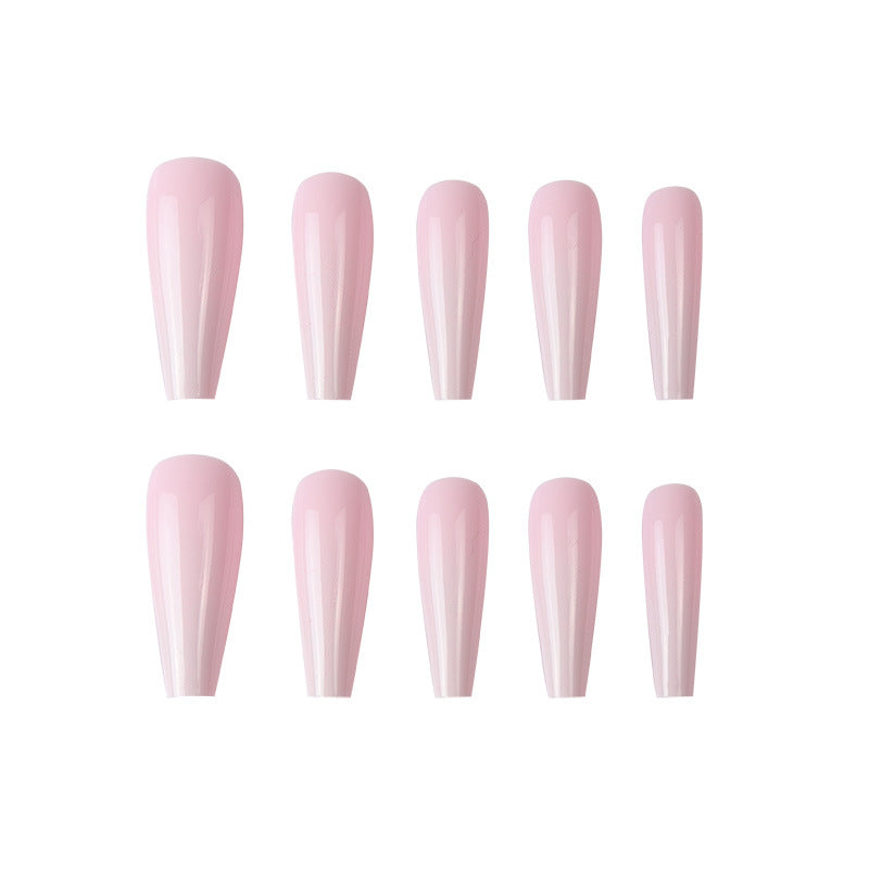 Lange Stiletto Press-On Nagelkunst Karnz