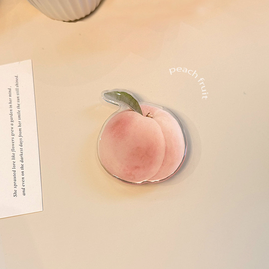 Origineller Kühlschrankmagnet im Pfirsichdesign Karnz
