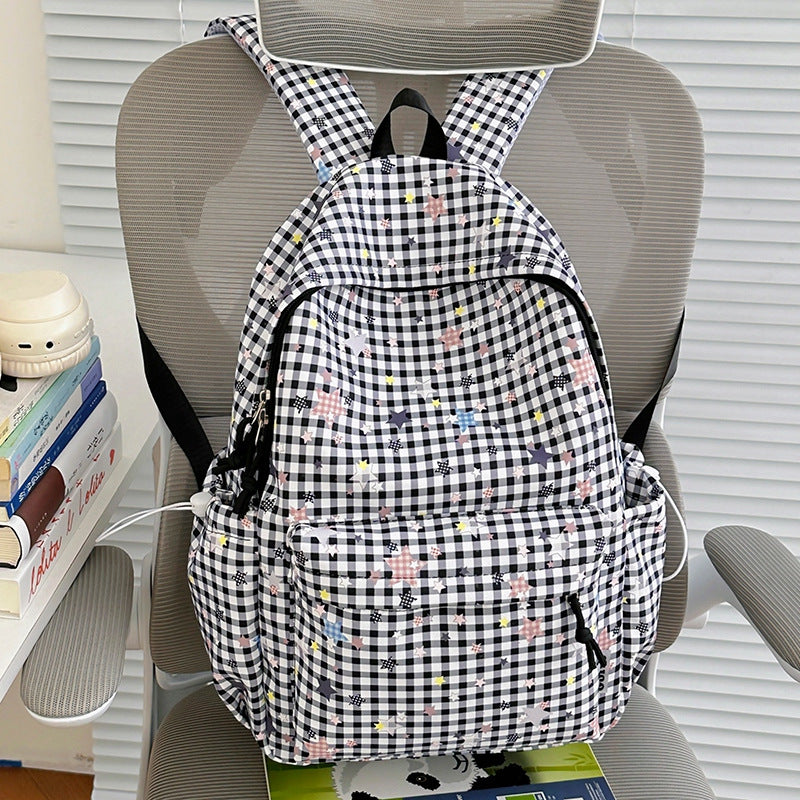 Niedlicher Sternen Druck Rucksack