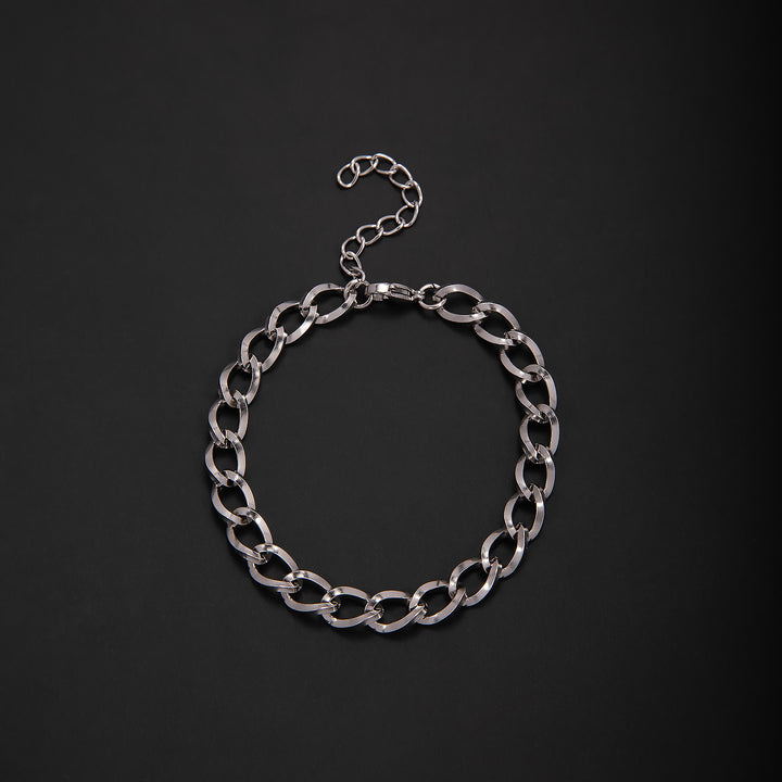 Vernetztes Metall-Gliederarmband Karnz
