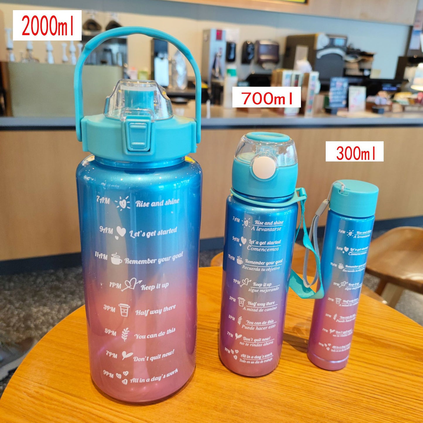Damen Motivations Trinkflasche Karnz