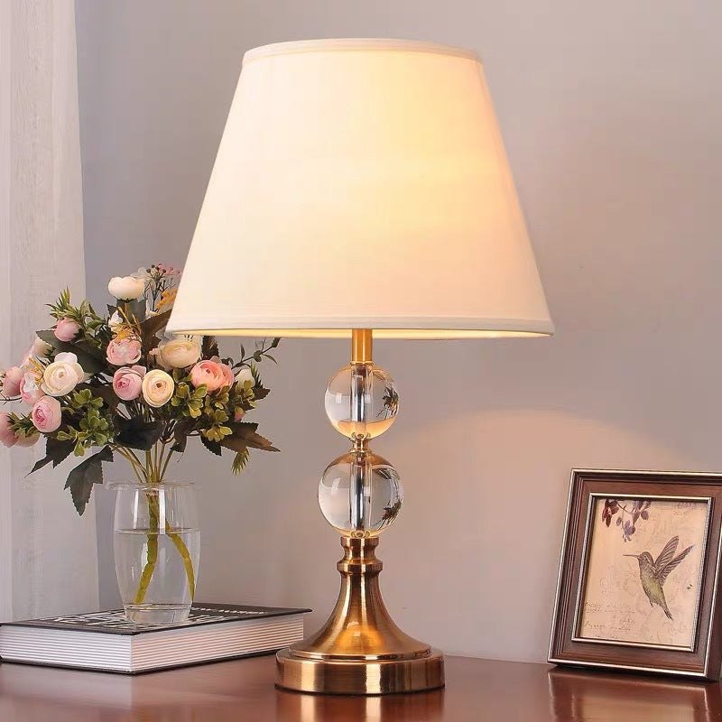 Elegante Kristallbasis Tischlampe