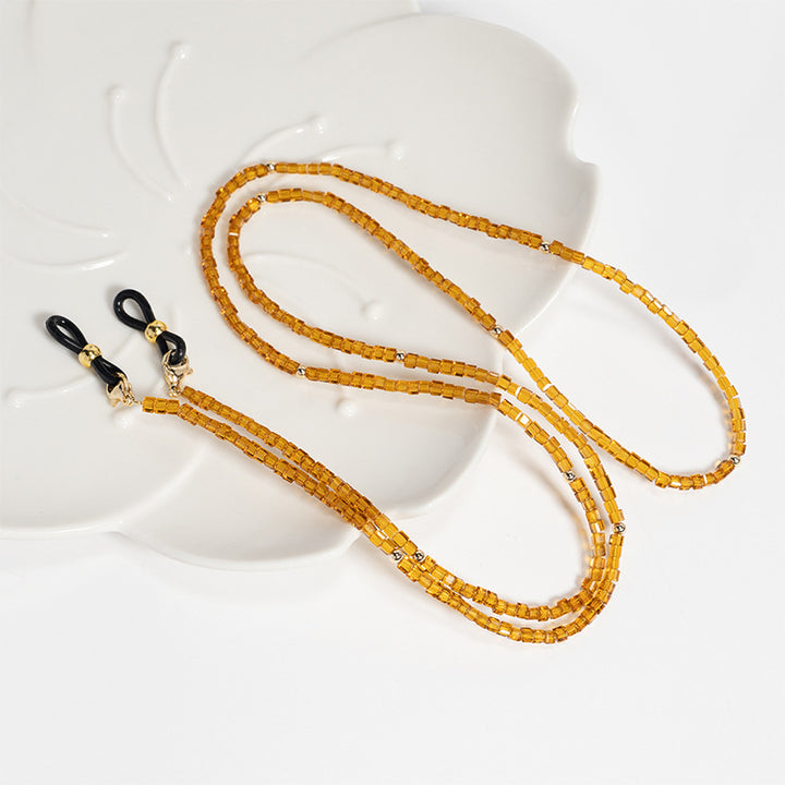 Premium Perlen Brillen Kette Karnz