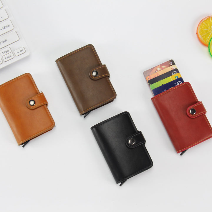 Premium Leder Kreditkartenorganizer