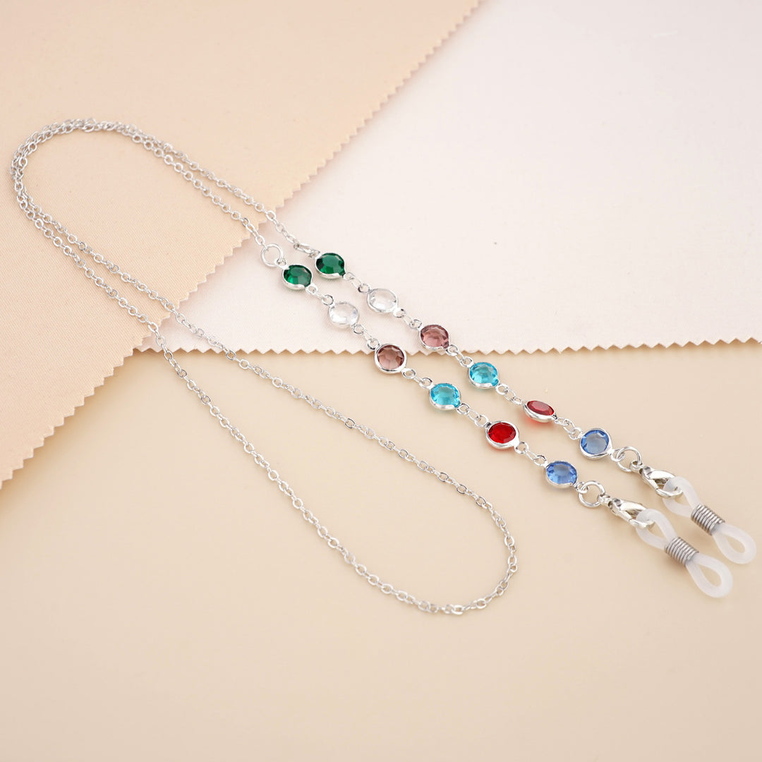 Bunte Dekorative Brillen Kette Karnz