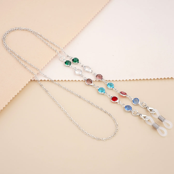 Bunte Dekorative Brillen Kette Karnz
