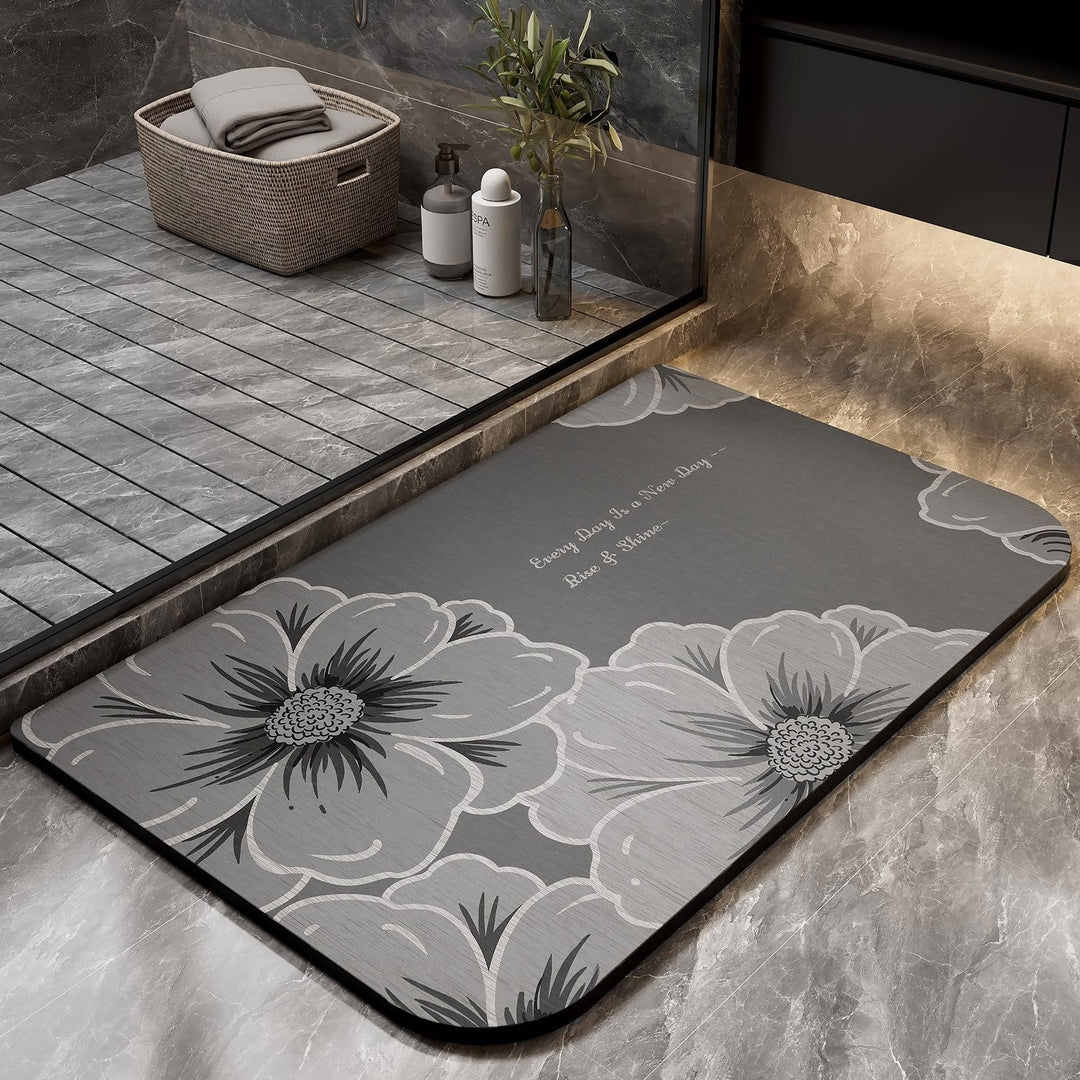 Florales Muster Badewanne Matte