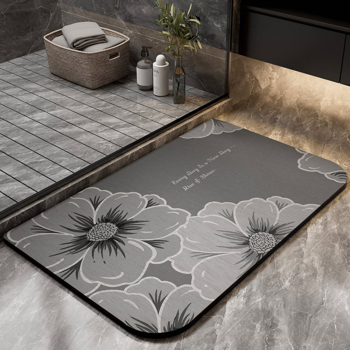 Florales Muster Badewanne Matte