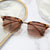 Damen modische Brille im eleganten und filigranen Design Karnz