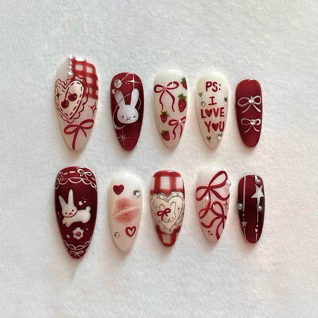 Künstlerisches Themen-Nagelset Karnz