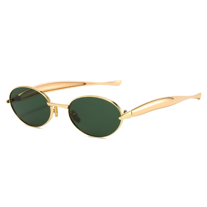 Elegante ovale Rahmen-Sonnenbrillen Karnz