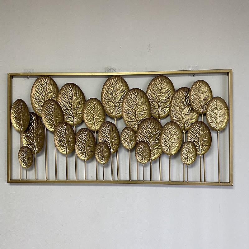 Dekoratives Metallblatt-Wandkunstpanel Karnz