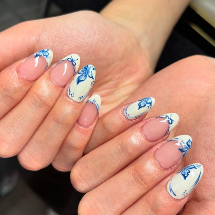Blumen Decorative Gel Nagelverlängerungen