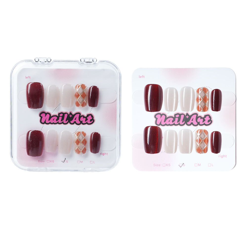 Glamourös Press-On Nail Art Set Karnz