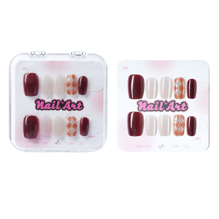 Glamourös Press-On Nail Art Set Karnz