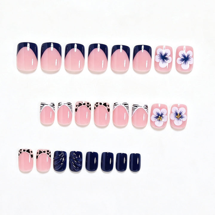 Blumenakzent-Nagelkunst-Set Karnz