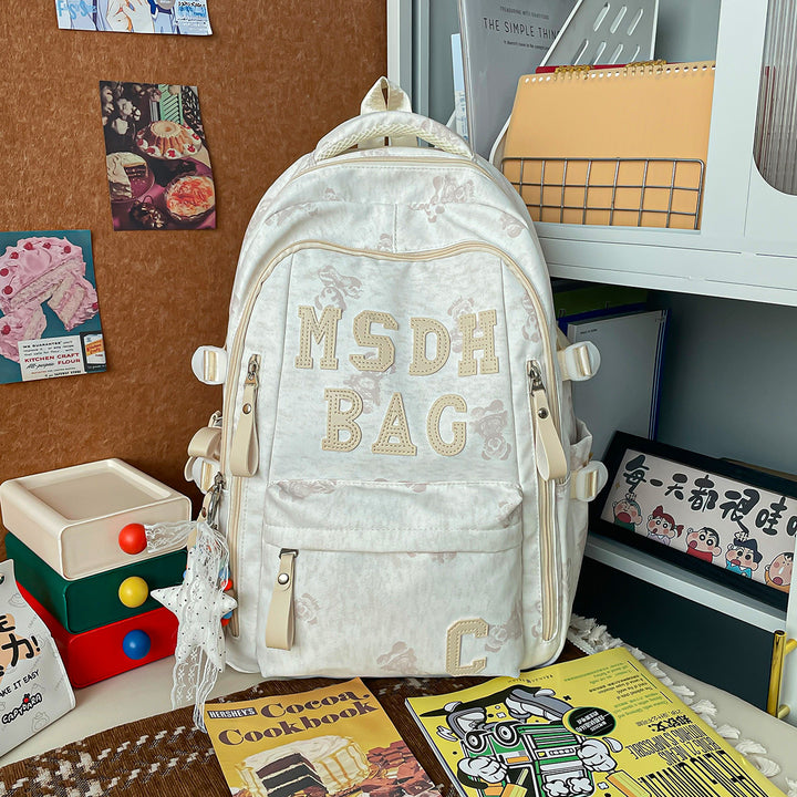 Stylische gestickte lässige Rucksack Karnz 1791205709