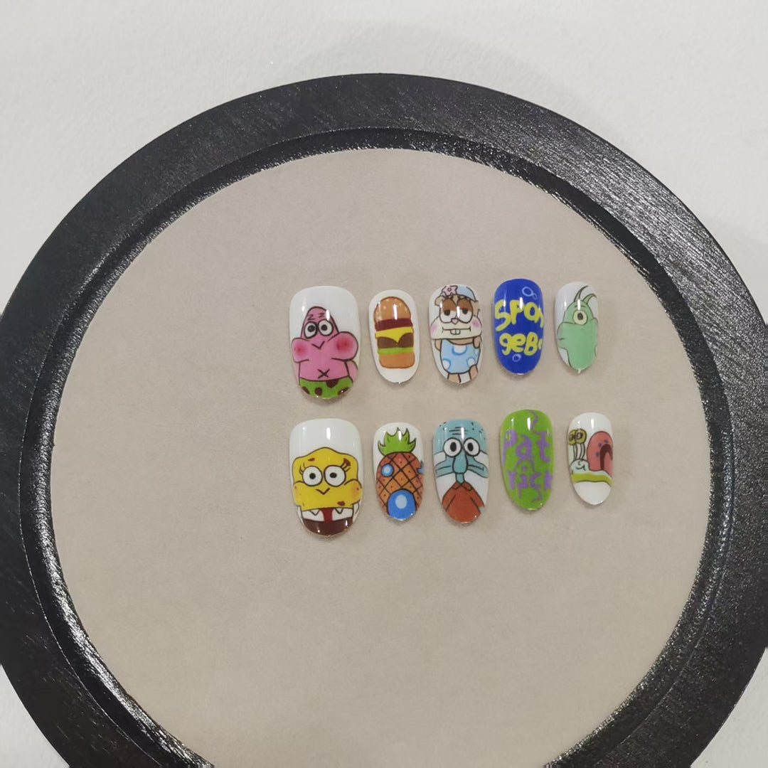 Fun Charakter Nagelkunst Set Karnz
