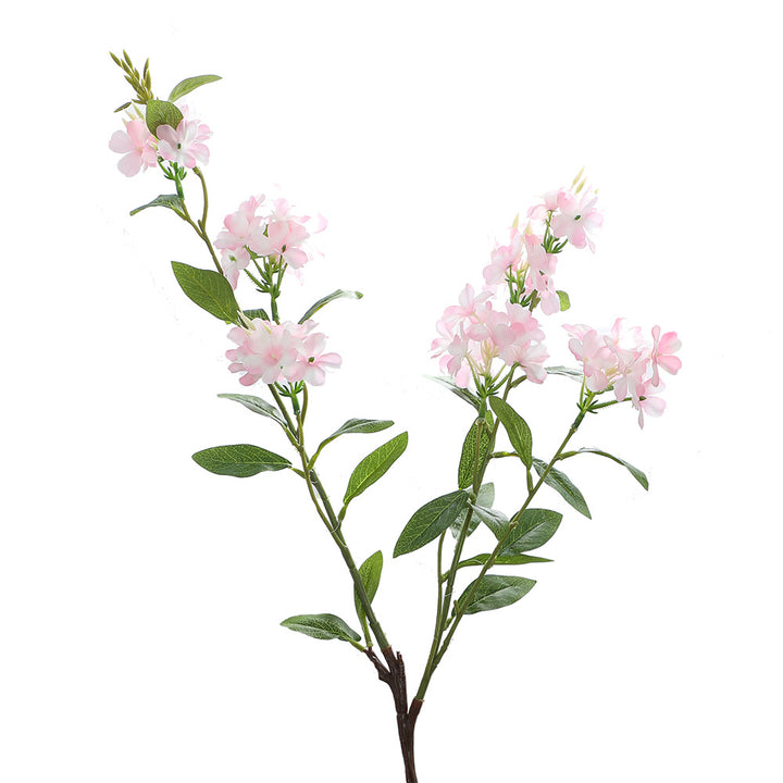 Dekorativer Kunstzweig mit weißen Blüten Karnz