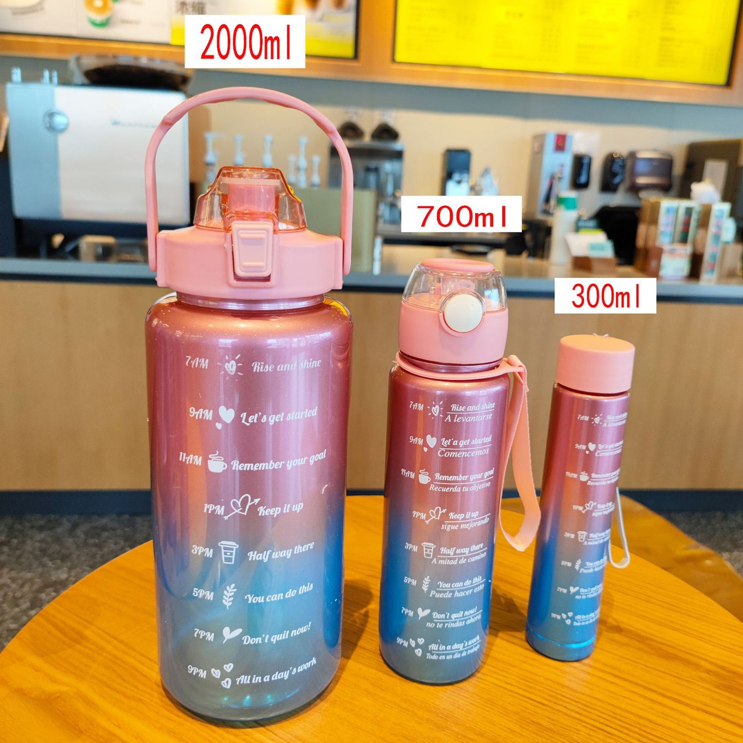 Damen Motivations Trinkflasche Karnz