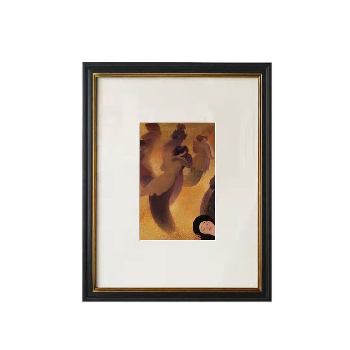 Elegante gerahmte Kunstdruck