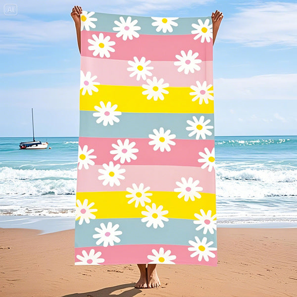 Künstlerisches Strandtuch Karnz
