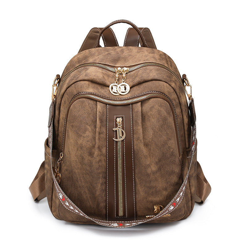 Vintage Leder Rucksack Karnz