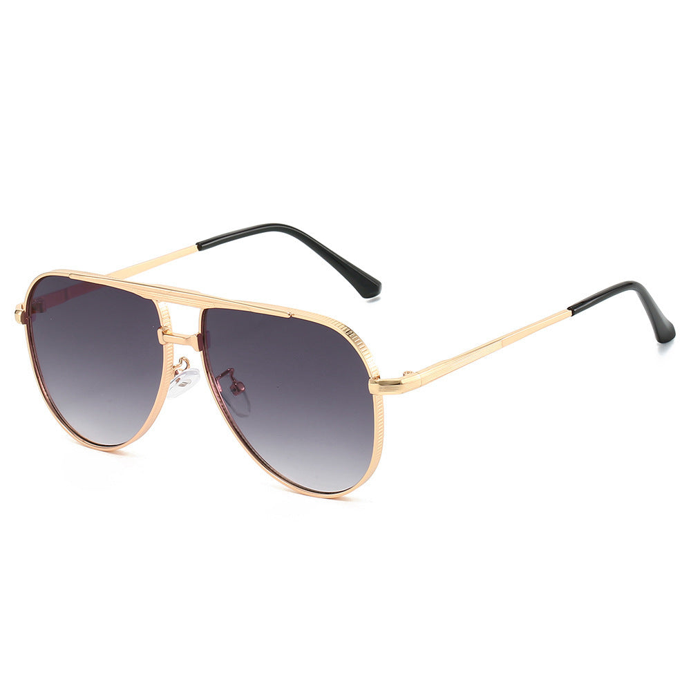 Damen Vintage Piloten-Sonnenbrille Karnz