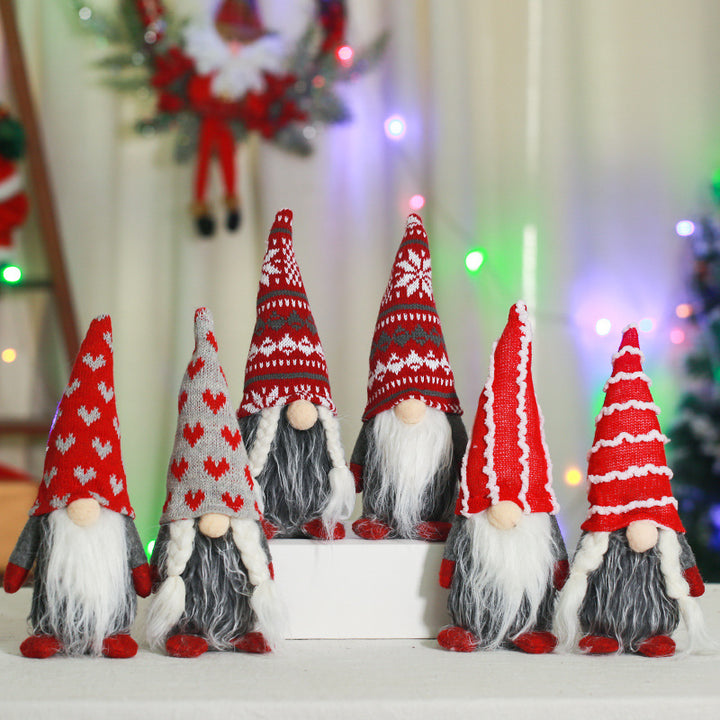 Niedliche Weihnachtsgnom-Dekoration Karnz