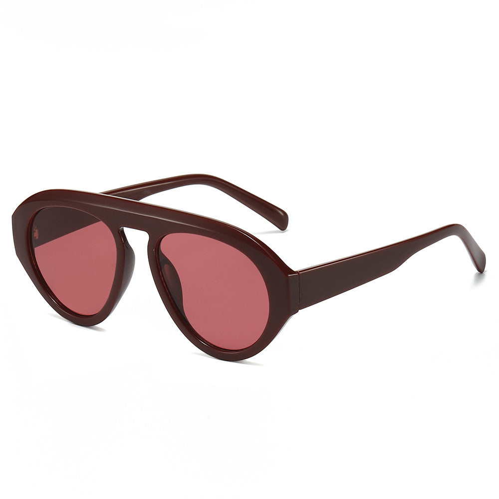 Chic Übergroße Achteckige Sonnenbrille Karnz