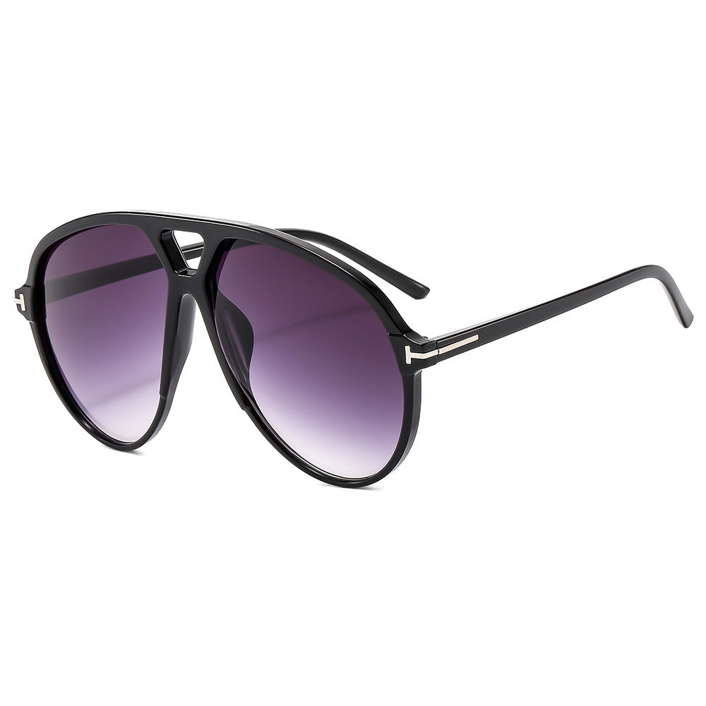 Oversized Fliegerstil Sonnenbrille Karnz