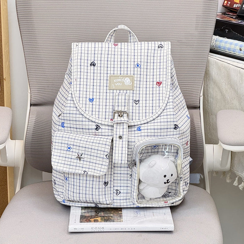 Herz-gedruckter Freizeit-Rucksack Karnz