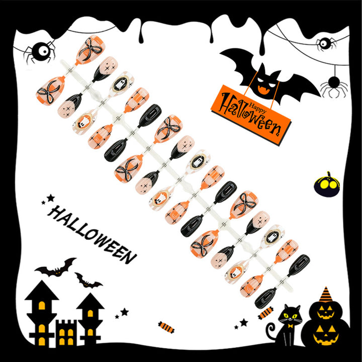 Halloween Kunstnagelset Karnz