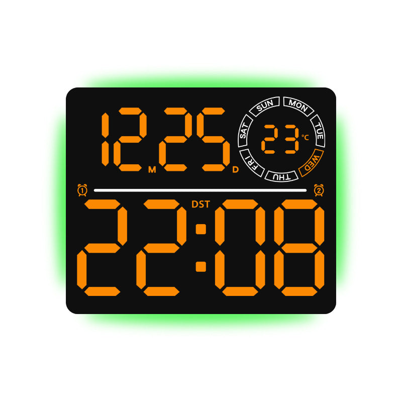 Digitale Wanduhr Karnz